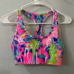 XS Lilly Pulitzer LUXLETIC Sports Bra